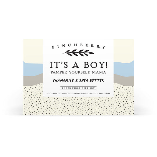 It's A Boy Baby Shower Gift Set
