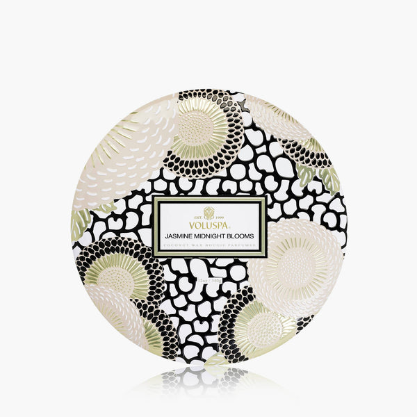Jasmine Midnight Blooms 3 Wick Candle