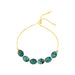 Lucia Turquoise Pull Tie Bracelet