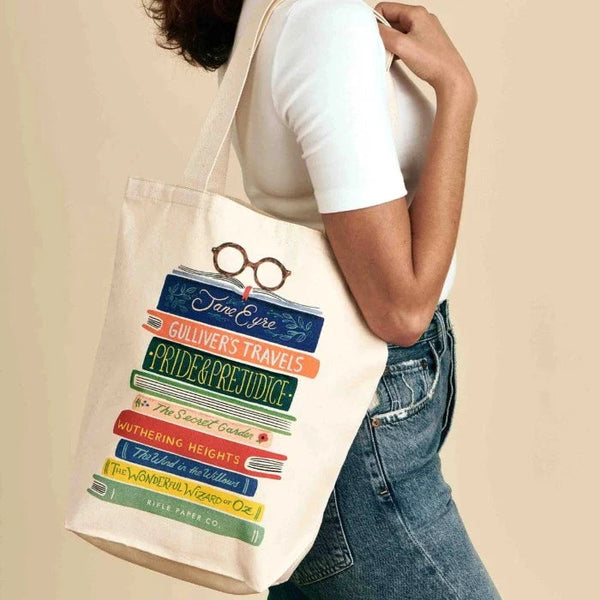 Book Club Canvas Tote Bag