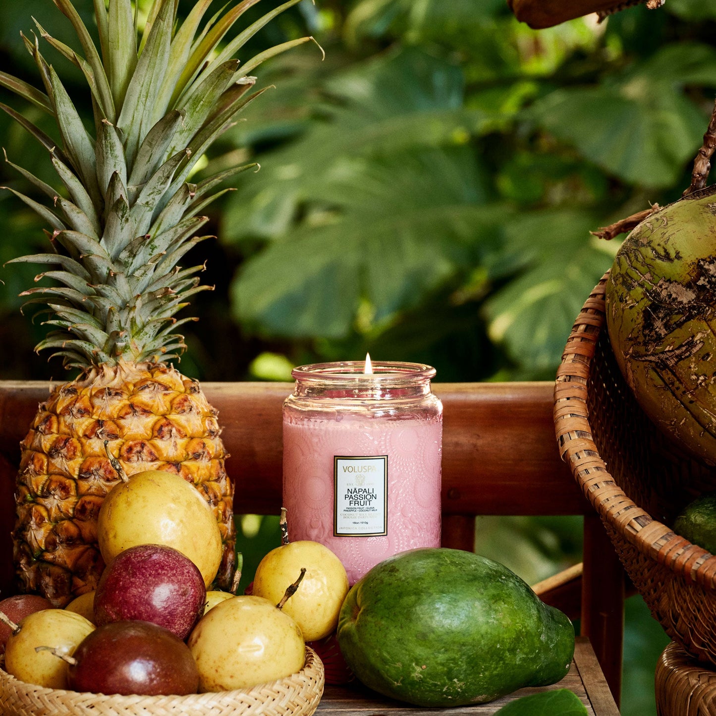 Napali Passion Fruit Large Jar Candle