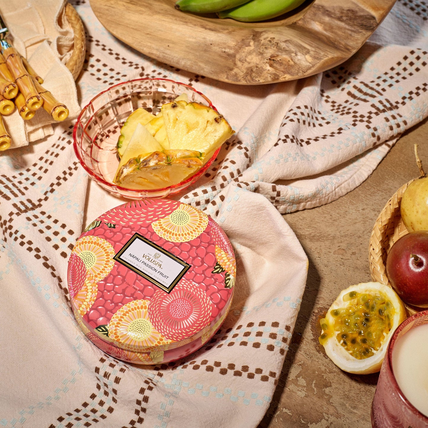 Napali Passion Fruit 3Wick Tin Candle