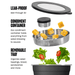 64oz Steffi Lynn X S'well Salad Bowl Kit