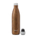 25oz Stainless Steel Teakwood Bottle