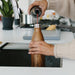 25oz Stainless Steel Teakwood Bottle