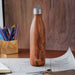 25oz Stainless Steel Teakwood Bottle