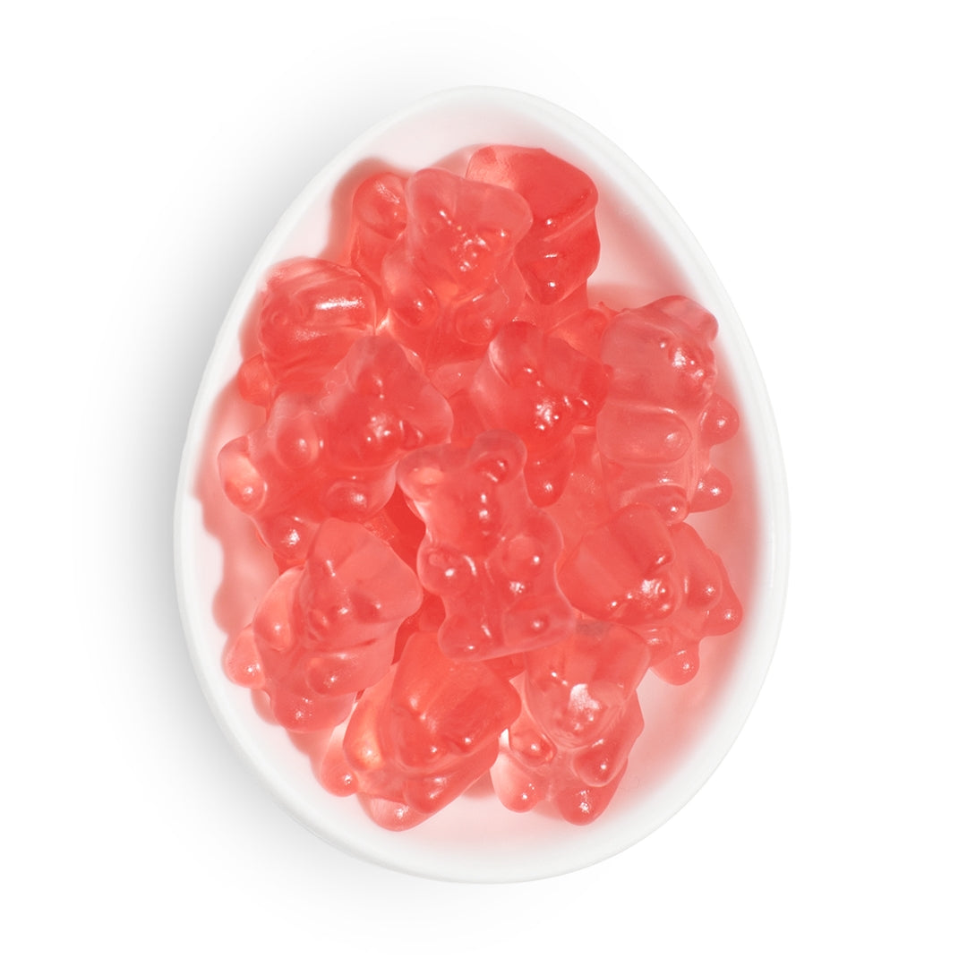 STRAWBERRY CHAMPAGNE GUMMY BEARS