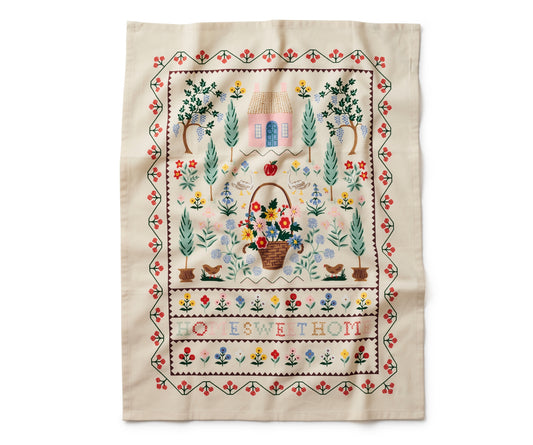 HOME SWEET  HOME TEA TOWEL