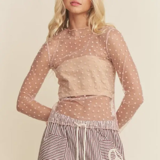 Mesh Layering Top