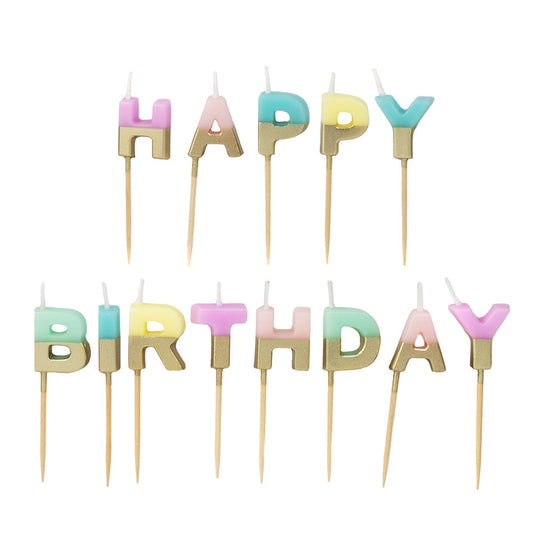 Happy Birthday Candles