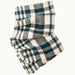 HUNTER GREEN PLAID OVERSIZED BLANKET SCARFRF
