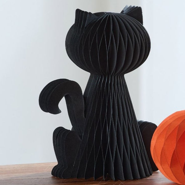HONEYCOMB PAPER BLACK CAT