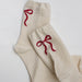 Women's Ribbon Bow Casual Socks