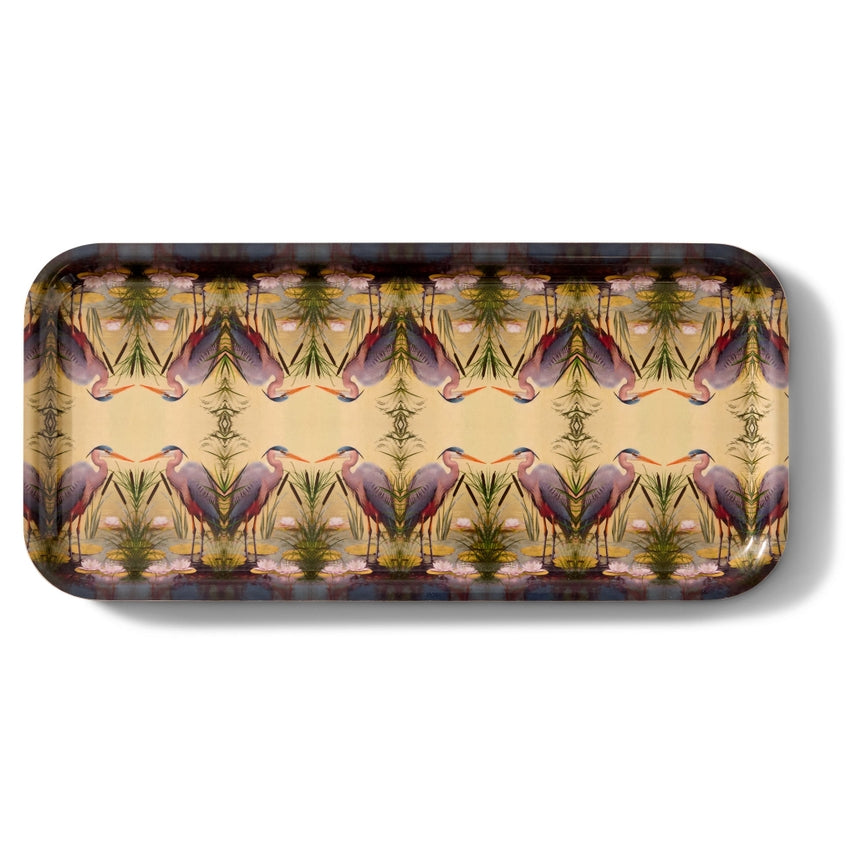 Narrow Birchwood Serving Tray