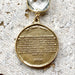 Lord's Prayer Medallion Necklace