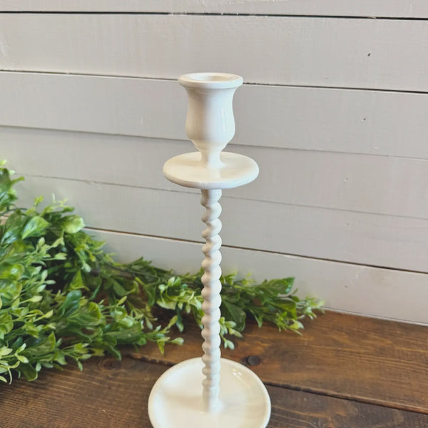Corkscrew Taper Candle Holder
