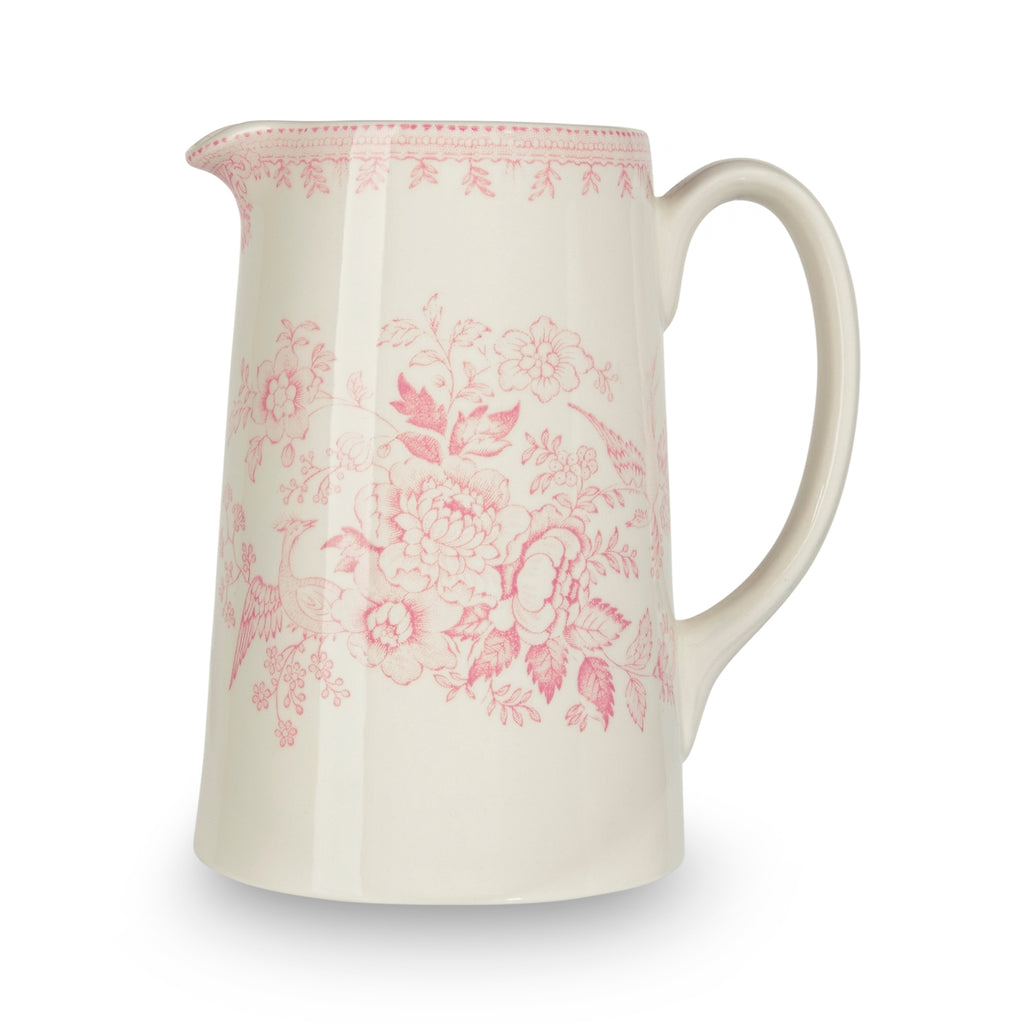 Pink Asiatic Pheasants Med Tankard Jug