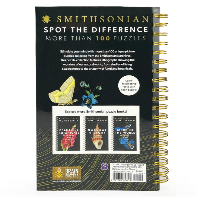 Smithsonian Spot the Difference Natural Wonders Book