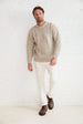 Inishbofin Mens Traditional Aran Sweater