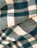 HUNTER GREEN PLAID OVERSIZED BLANKET SCARFRF
