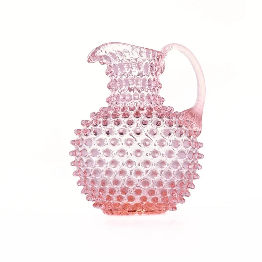 Hobnail Glass Pitcher