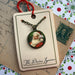 Retro Christmas Pendant Necklace