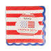 Stars & Stripes Paper Napkin Cocktail Set