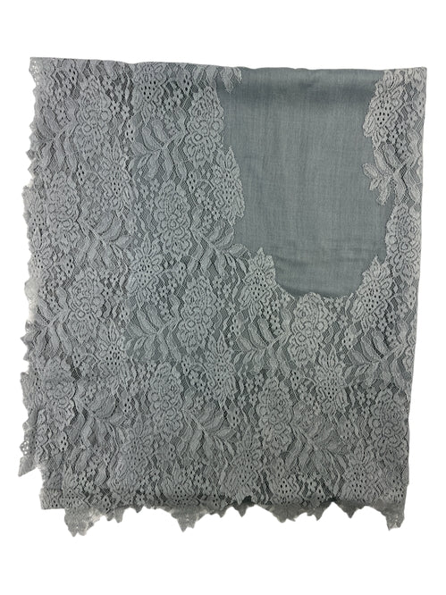 Wool & Silk Lace Scarf