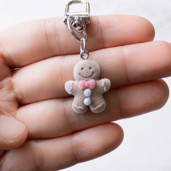 MINI GINGERBREAD KEYCHAIN CHARM