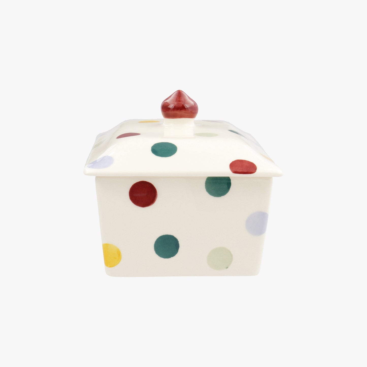 POLKA DOT SMALL BUTTER DISH