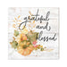 Grateful & Blessed Pumpkins Sign