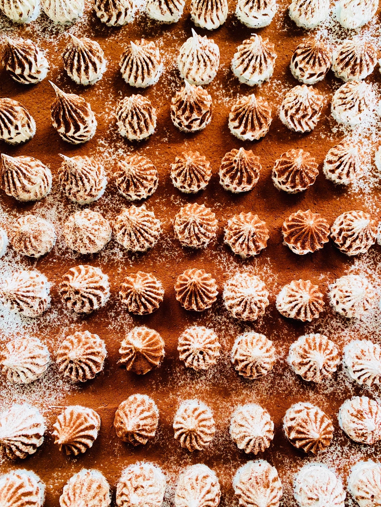 CHOCOLATE MERINGUE COOKIES