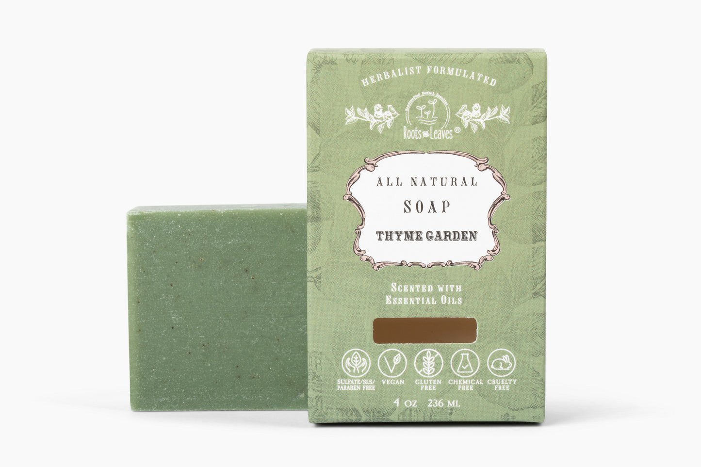 Organic Vegan Thyme Soap Bar