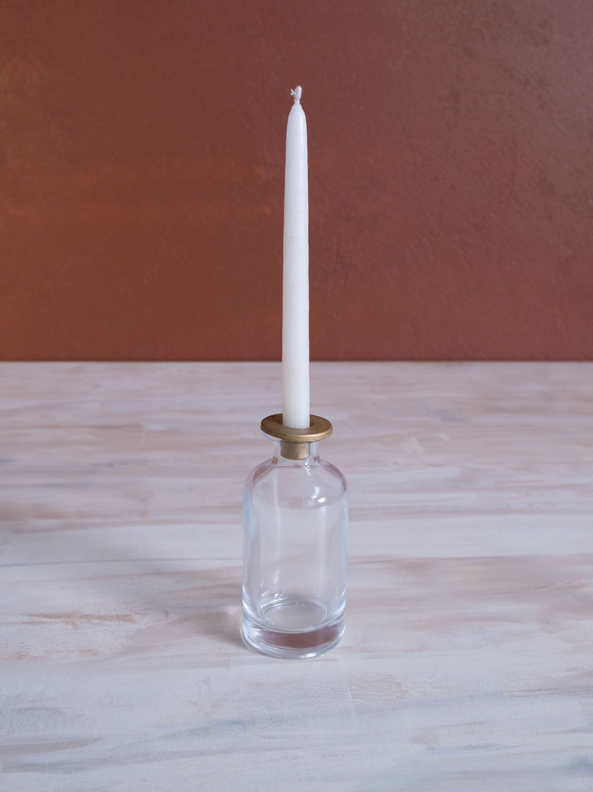 Skinny Taper Glass Candle Holder