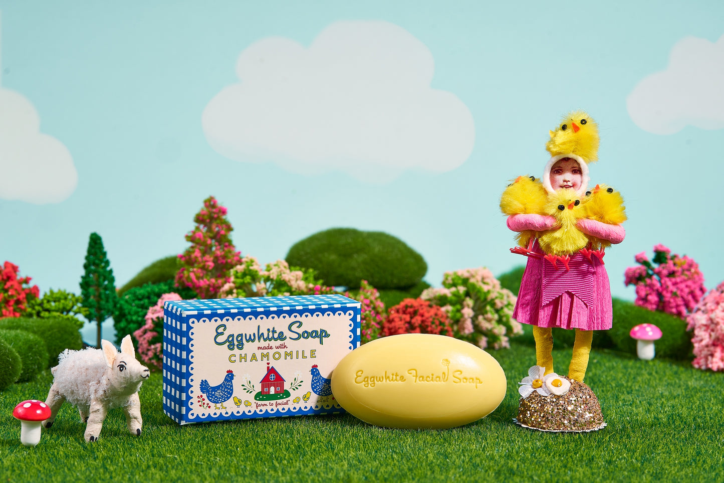 Egg White Facial Soap