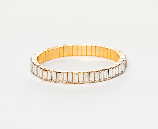 Rock Candy Baguette Bangle