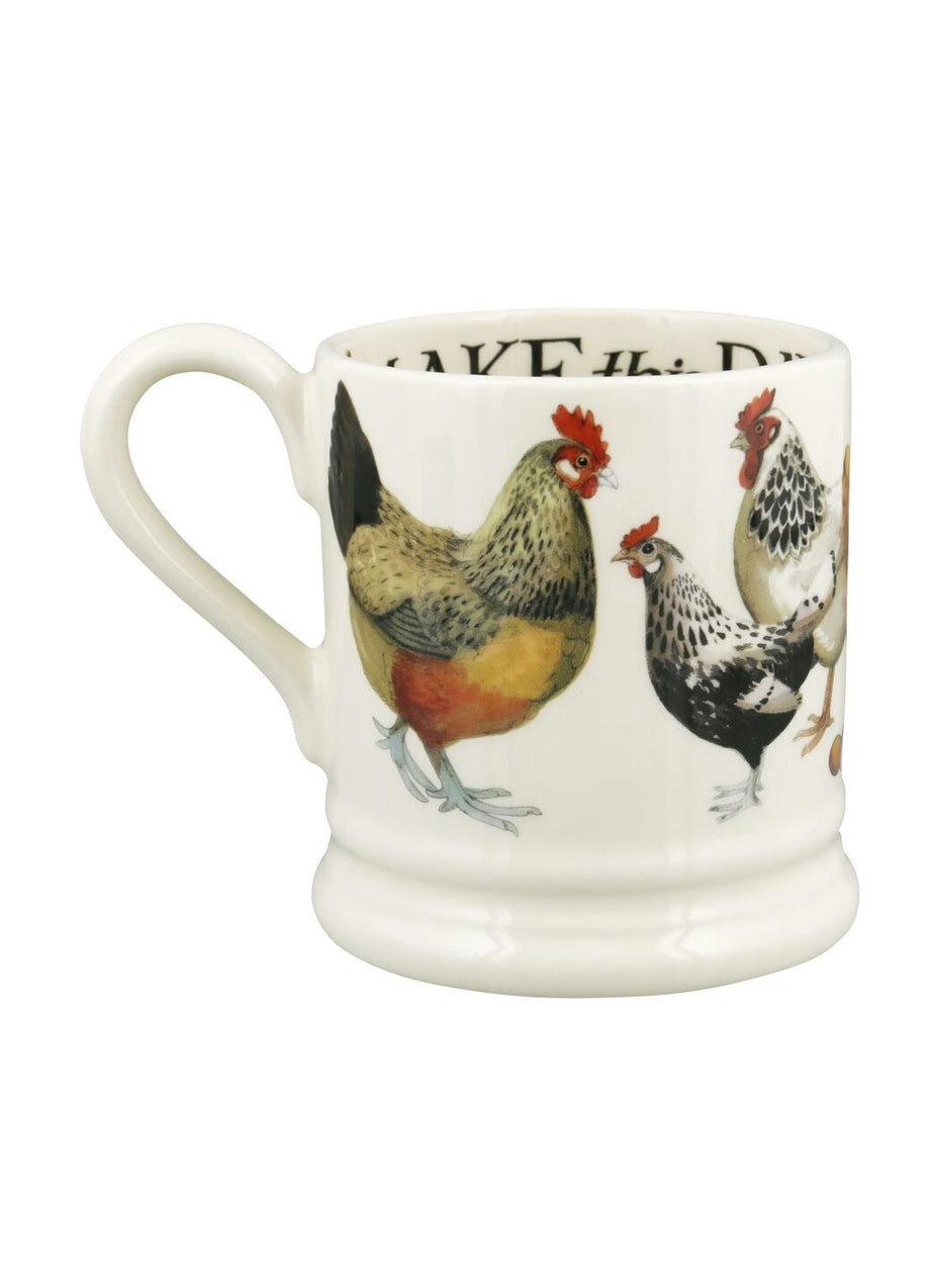 RISE & SHINE BRIGHT 1/2 PINT MUG