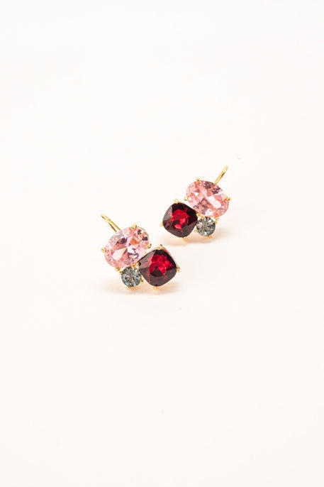 Skylar Cluster Drop Earring