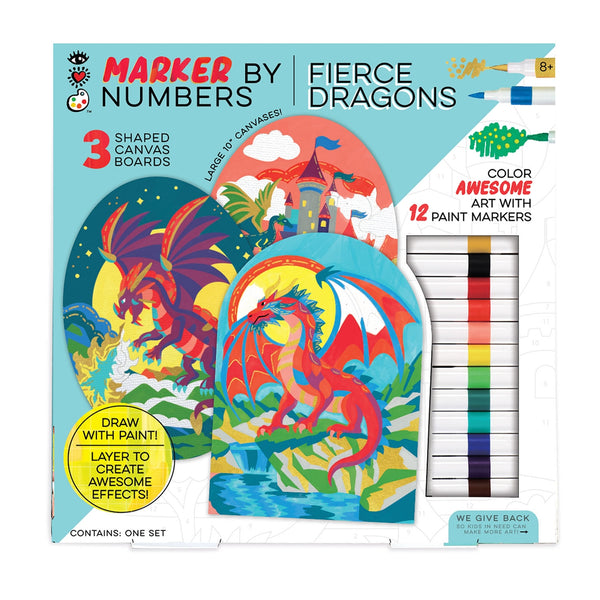 Dragon Marker By Numbers