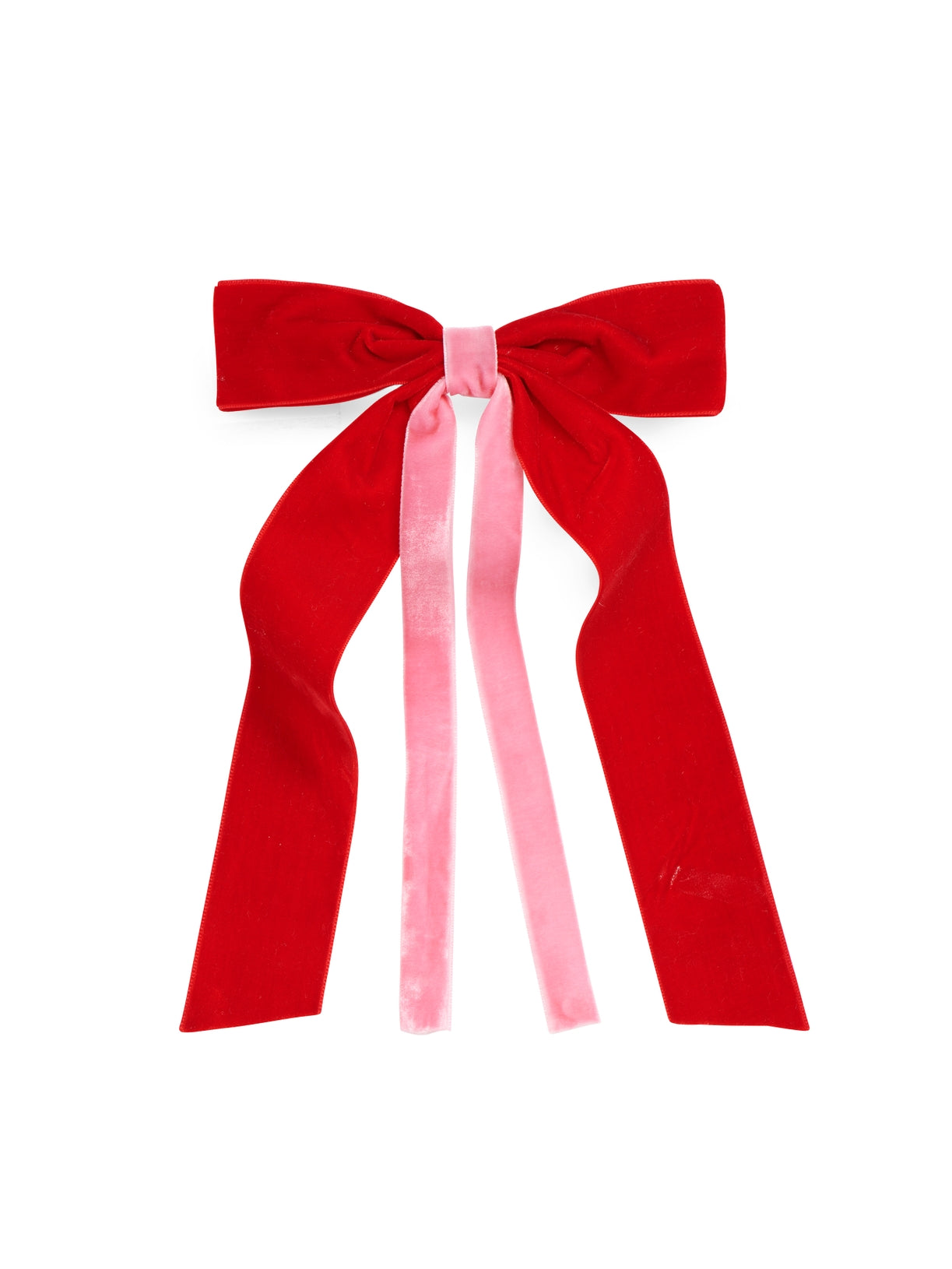 Two Tone Velvet Bow