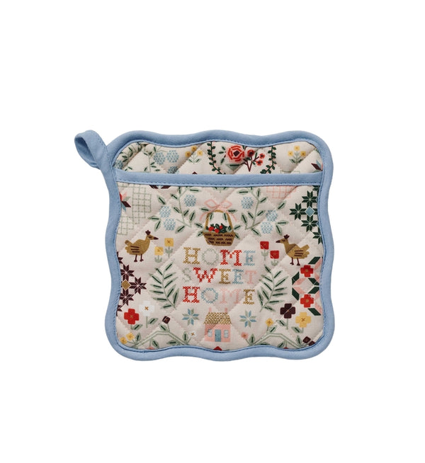Home Sweet Home Potholder