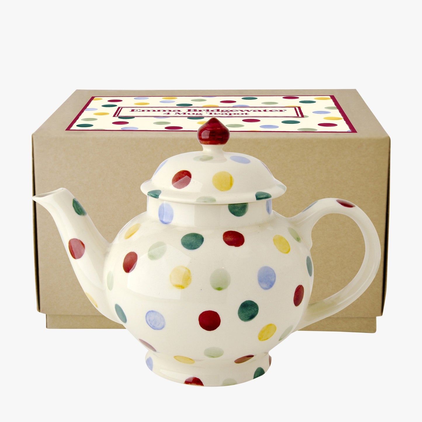 Polka Dot Teapot