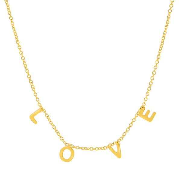 Gold Love Necklace