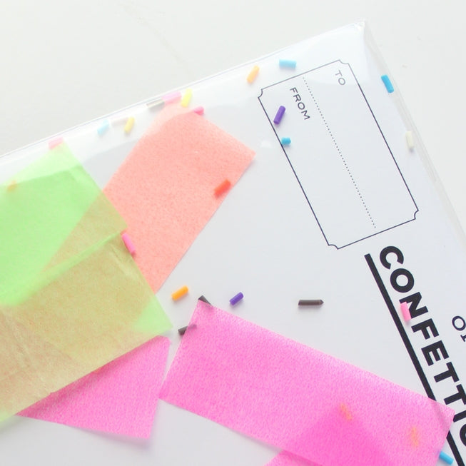 Confettigram Birthday Card
