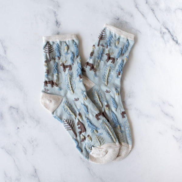 WINTER FOREST SOCKS