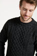 Inishbofin Mens Traditional Aran Sweater
