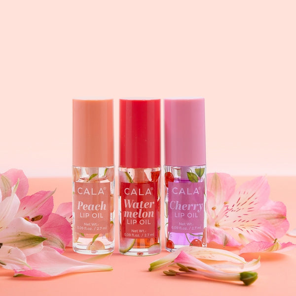 Cala Fruity Tinted Lip Oil Trio