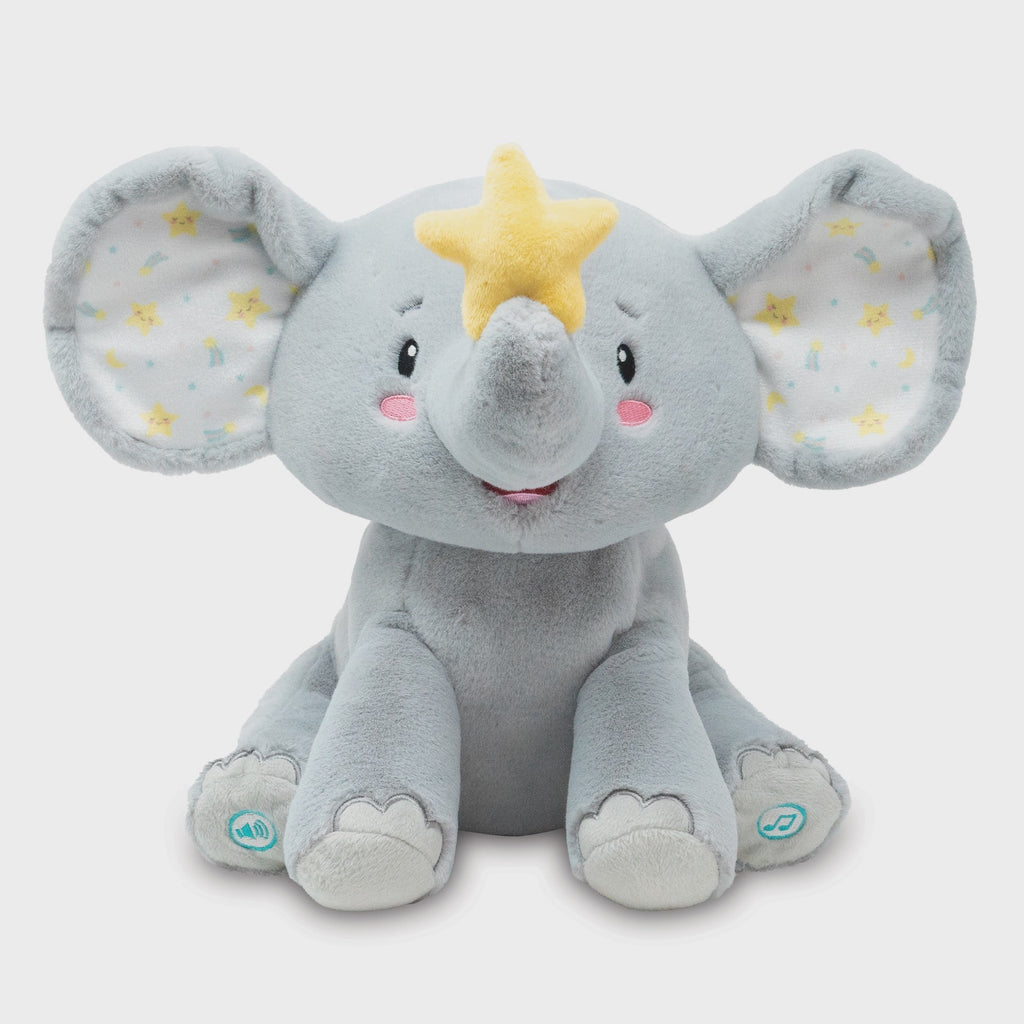 Twinkling Starlight Singing Glow Plush Elephant