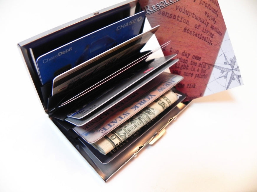Wood Card Wallet