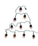 SNOWMAN HEAD STRING LIGHTS